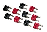 Fluke BP980 10 Piece Double Banana Plug Kit, 30V rms, 60V DC Voltage, 15A Current [並行輸入品]