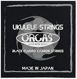 【ORCAS】 ウクレレ弦 セット ソプラノ コンサート用 (ハードゲージ Low-G)OS-HARD LG