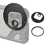 SmallRig 磁気 Tマウント 67mm 取り付け可能なフィルターアダプター SmallRig T マウントバックプレート 4399と併用 SmallRig iPhone対応 15 シリーズ用スマホケージ4407 4392 4397に対応 吸着フィルターアダプターリング (T マウント) 4585