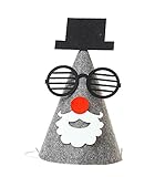 クリスマスの装飾クリエイティブのクリスマスの帽子5個