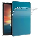 Hianjoo Fire HD 8 & HD 8 Plus 2020年発売 対応 ケース タブレットケース 薄型 軽量 傷防止 TPUシリコーン 透明背面 Fire HD 8 & HD 8 Plus 第10世代 対応 カバー クリアケース