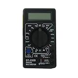 MIRACLE 小型 デジタルテスター マルチメーター LCDスクリーン 抵抗 電池残量 断線 MC-DT-830B