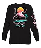 Riot Society メンズ 長袖 グラフィック ファッション Tシャツ US サイズ: Small カラー: ブラック