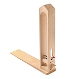 xlp DIY 皮具レザー木挟み レザークラフト ステッチングツリー 打ち台 木製