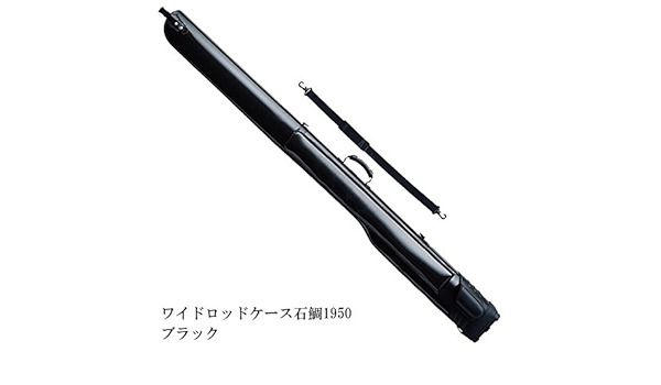 Amazon Team 釣武者 ロッドケース ワイドロッドケース石鯛 1950 ブラック Team 釣武者 アクセサリー