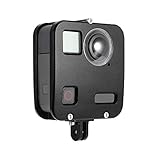 EyeGrab GoPro FUSION専用ケース 保護フレーム 保護ケース アクションカメラアクセサリー ハウジングケース UVレンズ保護
