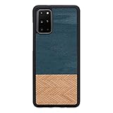 [Man&Wood] Galaxy S20+ 5G ケース 天然木ケース Denim(マンアンドウッド デニム) 木製 ギャラクシー エストゥエンティ プラス ファイブジー カバー 背面カバー スマホカバー 【日本正規代理店品】 I18761GS20P