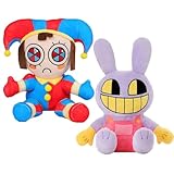 デジタルサーカス ぬいぐるみ The Amazing Digital Circus ぬいぐるみ ポムニ ぬいぐるみ 子供男の子 女の子 不思議なデジタルサーカス ぬいぐるみ ネット アニメ (2個)