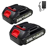 UPF マキタ 互換 バッテリー 18V/21V バッテリー 1500mAh 二個セット 充電式 リチウムイオンバッテリー マキタ電動工具用バッテリー 多数保護機能搭載 小型 軽量 充電器付き PSE認証済み