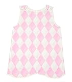 9色展開　綿100％　二重ガーゼ　春夏秋用スリーパー【bebenew01】 (S, リトルダイア(ピンク))