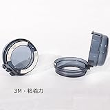 Mamimami Home ガスストーブのスイッチ シールド 赤ちゃんの保護 セキュリティロック用品 キッチン安全製品 火災を防ぐ 耐高温120℃ 幼児保護 2個ゼント