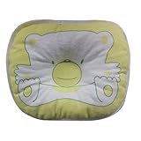 RONGTONGDA ベビー枕 赤ちゃん枕 ベビーピロー 新生児 汗取り ベア 絶壁頭矯正 頭の形を守る ベビーの肌に優しい 通気性良好男女兼用