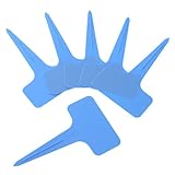 50枚入り 園芸ラベル 植物タグ マーカー T型 プラスチック製 保育園 ガーデニング 植物