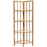 LJ 多層フロアリングバルコニーリビングルーム屋内竹フラワーラック ( サイズ さいず : Four layers )