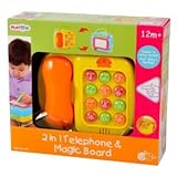 PlayGo 2-in-1 Telephone and Magic Board おもちゃ (並行輸入)