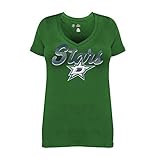 NHL Dallas Stars半袖VネックTシャツ、3 x、ケリーグリーン