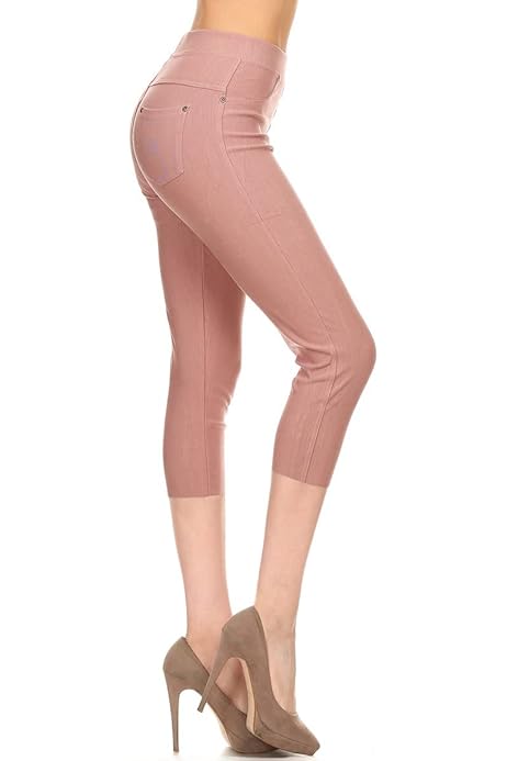 Pocket Capri Jeggings 
