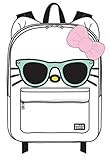 Hello Kitty Mint Sunglasses/Bow Face Backpack,White,One Size [並行輸入品]