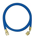 アサダ Y02409A R134aカーエアコン用チャージングホース 92㎝ 青 M10