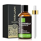 MAYJAM エッセンシャルオイル シトロネラ 100ml 精油 アロマオイル 天然100% シトロネラオイル アロマ ディフューザー／加湿器用 芳香用 プレゼント