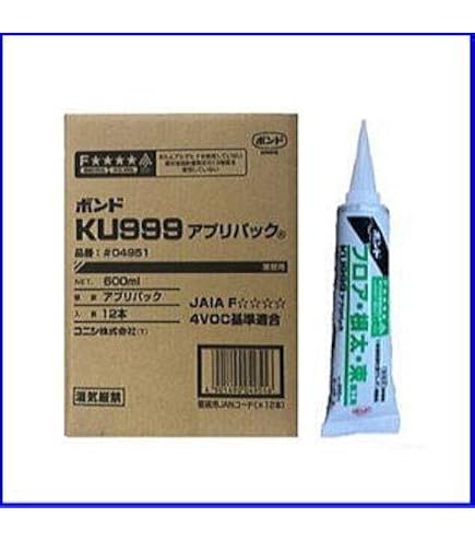 Amazon.co.jp: コニシ YTボンド エコアプリ 木質床組・束施工用 760ml