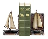 Sterling Home Pair of Sailboat Bookends, 10-Inch Long