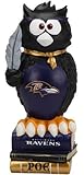 2013 NFL Football Large ThematicチームロゴフクロウStatue – Pickチーム( Baltimore Ravens )