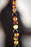 Multicoloured Baltic Amber Teething Necklace [並行輸入品]