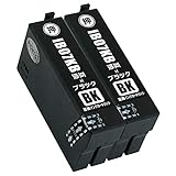 IB07PG (KB/ブラック) ２本セット 顔料 エプソン互換インクカートリッジ KB【マウス】 対応機種：PX-M6011F PX-M6010F 【A.I.S製品】