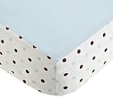 American Baby Company Fashion Crib Fitted Sheet, Blue by American Baby Company [並行輸入品]