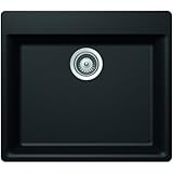 Hansgrohe 04874 silicatec 24 " Single Basin Granite複合キッチンシンクfor Dr、 04874170
