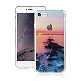 Golikef iPhone 8 iPhone 7 ケース カバー (ランドスケープシリーズ) 高品質 柔らかいシリコン ラバー TPU アートデザイン 超薄型 柔軟 お洒落 便利 耐久 保護カバー 