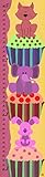 Green Leaf Art Growth Chart, Cupcakes [並行輸入品]