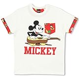 ベビードール ディズニー アロハ柄Tシャツ 男女兼用 DISNEY Collection XL ホワイト