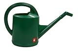 Dramm 12474 10-Liter Molded Plastic Swiss Watering Can with Injection, Hunter Green [並行輸入品]