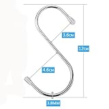 Yaping S型フックハンガーキッチンとバスルーム用Hanging ( Pack of 10pcs )
