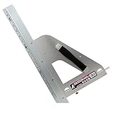 BV83470 丸ノコガイド定規 エルアングル ４５㎝ 併用目盛 左きき用