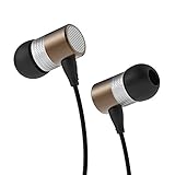 KWORLD Mobile Gaming & Music Enhanced Bass Headphone with Soft TPE Cable & In-line Controller with M