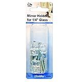 My Helper MH2003 Mirror Holders Modern Style 1/4 inch - 6 Pack, [並行輸入品]