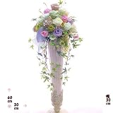 誕生日祝い花 プリザーブドフラワー 陶器コンポート やさしくシックなバラ