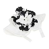 JamieRaeHats SH-WHT-BLKWHTLP 3-12m