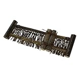 Perfk 小型 フェンス　ラティス　天然竹　 卓上装飾　仕切り　ガーデンフェンス　盆栽　柵　インテリア　全6サイズ選択　 - ＃2サイズ（L）