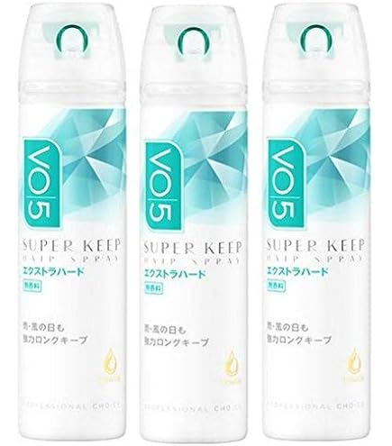 【２０個セット】 VO5 スーパーキープヘアスプレイ エクストラハード 無香料 125g×２０個セット Amazon | VO5 スーパーキープ エクストラハード ヘアスプレー, 20g, 無