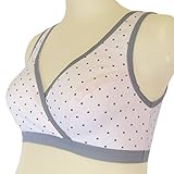 ネトゥル パッド無しドット柄ハーフトップ M ピンク 5838