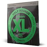 D'Addario ダダリオ ベース弦 ハーフラウンド/ピュアニッケル Long Scale .040-.095 ENR70 【国内正規品】