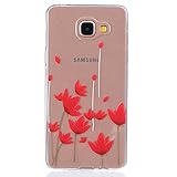 Samsung Galaxy A5 2016 ケース カバー, UNEXTATI 高品質 TPU 超薄型 柔軟 保護カバー ケース 液晶保護 脱着簡単 耐衝撃 軽量 Samsung Galaxy A5