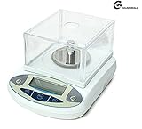 CGOLDENWALL　300g、0.001g分析精密電子天秤　LCD表示皿はかりデジタルスケール　風袋引き機能、カウンティング機能、自動校正、故障表示など付き計量器　日本語版取扱説明書付き電子　研究