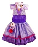 Dora the Explorer Flower Girl Dress with Bonus Bracelet Fits Size 2-4t [並行輸入品]