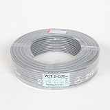 富士電線工業 VCT 2×0.75SQ (100m定尺)