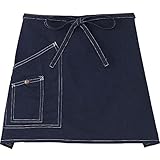 ボンマックス LCK79005ショートエプロン 8インディゴネイビー フリーサイズ